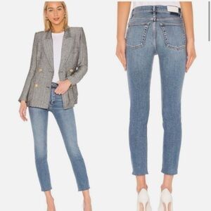 Re/Done‎ Originals High Rise Ankle Crop in Light 22 Size 27